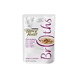 Purina Fancy Feast Broths, 1.4-Ounce, Mackerel and Vegetables, 16 Pouches