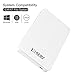 KESU 500GB Portable External Hard Drive Type C USB3.0 HDD Storage Compatible for PC, Desktop, Laptop, Xbox One, Xbox 360, PS4 (White)