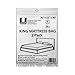 Uboxes King Mattress Poly Covers, 76 x 15 x 104 inch, 2 Pack