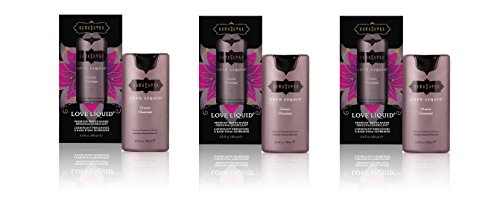 Kama Sutra Love Liquid light water based lube 3.4 oz (Set of 3)