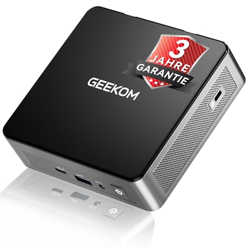 GEEKOM Business Mini PC Air12, Intel 7505, 16GB RAM, 512GB SSD