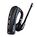 Bluetooth Headset V4.1, Bluetooth Earpiece with Noise Cancelling Mic for Business/Office/ Driving, Compatible with iPhone, Android and Smartphones (Black+ Blue) by JESOT