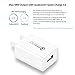 [3-Pack] Quick Charge 3.0, FONKEN 18W USB Wall Charger Adapter with Smart IC (White)