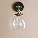 Permo Wall Sconce Vintage Industrial 1-Light Rustic Wall Mount Light Fixture with 7.9
