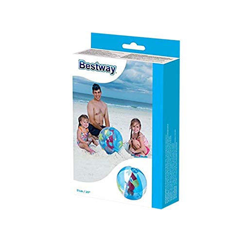 Luerme Bestway Inflatable Beach Ball Built-in Animal Lawn Toy Ball Playful Water Children Adult Play Water Polo Pool Party Balls for Kids Water Fun Play in Summer