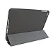 KHOMO iPad Mini 1 2 3 Case - Dual Series - Ultra Slim Twill Grey Cover with Auto Sleep Wake Feature for Apple iPad Mini 1st, 2nd and 3rd Generation