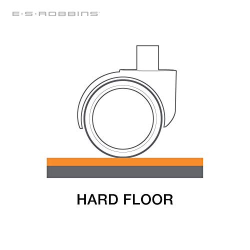 image for ES Robbins Natural Origin Rectangle Vinyl Chair Mat for Hard Floor, 46