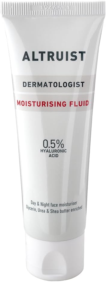 Altruist Moisturising Fluid 0.5% Hyaluronic Acid 50ml Lightweight Daily