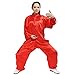 Itopfox Unisex Silk Kung Fu Tai Chi Uniform Breathable Morning Exercise
