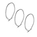 SILBERTALE 1.2mm Thin 925 Sterling Silver Stackable Ring Midi Knuckle Stacking Rings Set Size Choose 2.5-8.5
