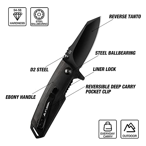 FLISSA Pocket Folding Knife, 2-3/4\