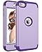 iPod Touch 7 Case,iPod Touch 6 Case,SAVYOU 3 in1 Combo Duty Hybrid Sturdy Armor High Impact Resistant Shockproof Protective Cover Case for Apple iPod Touch7th/6th/5th Generation