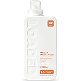 Loaded Laundry Detergent, Luxury Cologne Scented | 50 Loads | Sandalwood & Vanilla | Skin-Friendly & Plant-Based | Made in USA | 32 oz