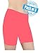 Sexy Basics Women's 3 Pack Spandex Bike Yoga Boxer Brief Boyshort Undershort Tights