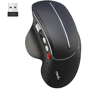 Amazon.com: 2.4G Wireless Right-Handed Vertical Mouse, Side Scrolling