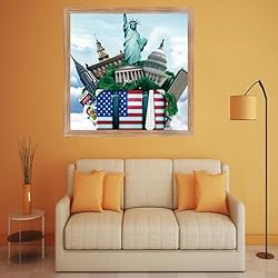 RUN HELIX 8x8 Picture Frame for 8by8 Square Poster