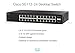 Cisco SG112-24 Unmanaged Switch | 24 Compact Gigabit Ethernet (GbE) Ports | 2 Gigabit Ethernet Combo Mini-GBIC SFP | Limited Lifetime Protection (SG112-24-NA)