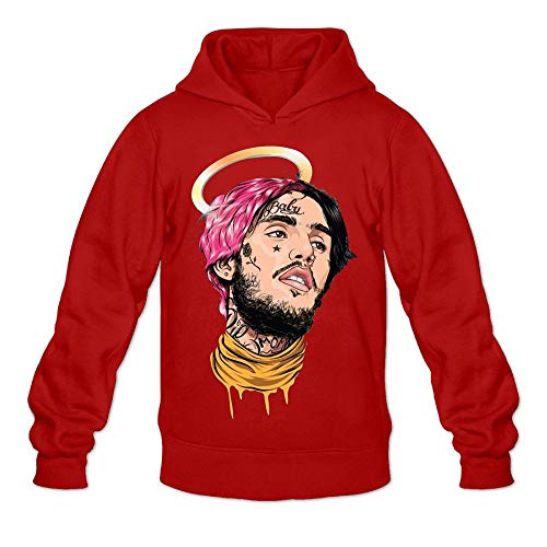 Ngxiuquq Mens Lil Peep Casual Style Jogging Black Hoodies