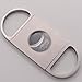 Mrs. Brog® Stainless Steel Cigar Cutter with Back Protector - Round Ends - Guillotine Double Blade for a Precise Perfect Cut