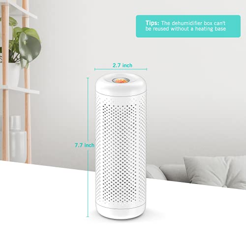 Wireless Addon Mini Dehumidifier, UooEA Gun Safe Dehumidifiers 2 Hours