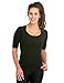 Delfin Spa Women's Heat Maximizing Short Sleeve Sauna Top – Petite Thru Plus