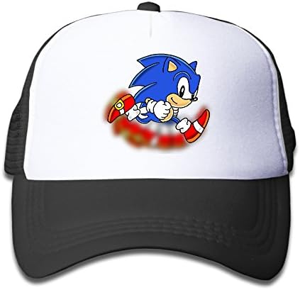 Sonic The Hedgehog Funny Children Baseball Cap One Size Black