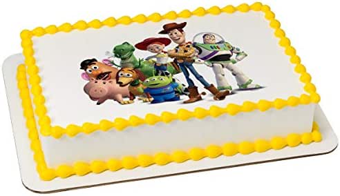 Amazon Com Toy Story Edible Cake Topper Or Cupcake Topper