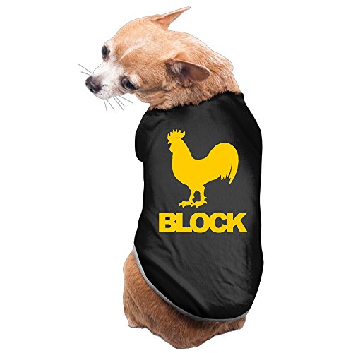 Cock Block Pet Supplies Printed Pet Clothes Doggie Shirt