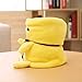 GK-O Anime Gudetama Plush Blanket Yellow Lazy Egg Yolk Roll Air Condition(Large)
