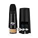Eastar Bb Clarinet Mouthpiece Kit Black EMP-21C WIND BAND Series with Ligature, Mouthpiece Cushion, Clarinet Reeds 2.5 and Cap