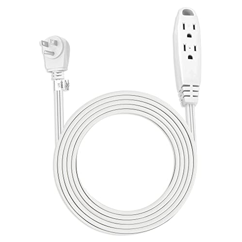 Aurum Cables 3 Outlet Extension Cord for Indoor, 3 Prong Extension Cord