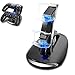 PS4 Controller Charger, Playstation 4 / PS4 / PS4 Pro / PS4 Slim Controller Charger Charging Station, Dual USB Fast Charging Station and LED Indicator for PS4 Controller(Black)