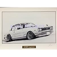 Mua Painting Wallpaper Poster Removable Self Stick Nissan Skyline 00 Gtx Prince Skyline Gt R Afterglow Character Black Ngtx 001 Edition 594 Mm 4 Mm For Architectural Wallpaper Weather