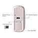 2win2buy Rechargeable Wireless Mouse,2.4G Optical Sensor Ultra Slim Mice + USB Receiver for Notebook, PC, Laptop, Computer, Macbook (Rose Gold)