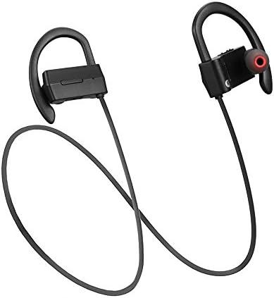 Bluetooth Headphones,VIEWTEK Wireless Sports Earbuds with Mic, IPX7 Waterproof, Stereo HD Sound, Noise Cancelling, Secure Fit, Selectable Sound Effects,12-hour Battery