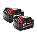 2-Pack 18V 4.0Ah Battery for Milwaukee 18volt Lithium Battery Power Tools 48-11-1820 48-11-1840 48-11-1850 48-11-1828 48-11-1815 primary
