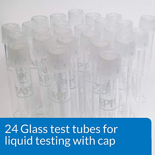 API REPLACEMENT TEST TUBES WITH CAPS For Any Aquarium Test Kit