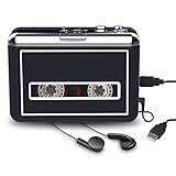 Rybozen Cassette Player Converter, Convert Tapes to Digital MP3 Portable Walkman with New Upgrade Convenient Software (AudioLAVA)