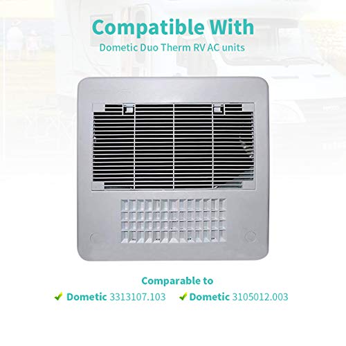 LANMU 4 Pack RV AC Replacement Filters,Air Conditioner Filter Compatible with Dometic Duo Therm,Comparable to 3313107.103/3105012.003(14x7.5in)