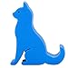 Plinrise Mini Cat Shape Cute Cell Phone Mounts Phone Stand Candy Color Creative Material of ABS, for Phone(Blue)