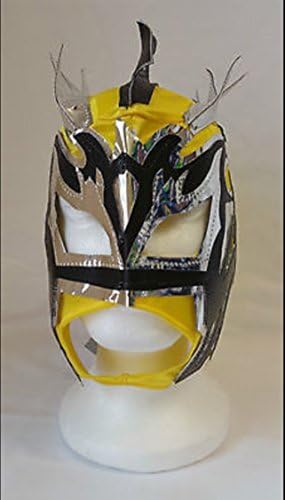 YELLOW - Lucha Dragons KALISTO Children's Wrestling Masks [GUEST WRESTLING EXCLUSIVE] by Guest Wrestling