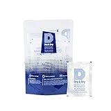 20 Gram Pack of 10 "Dry&dry" Silica Gel Packets Desiccant Dehumidifiers