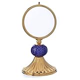 Holyart Chapel Monstrance in Gold-Plated Brass and