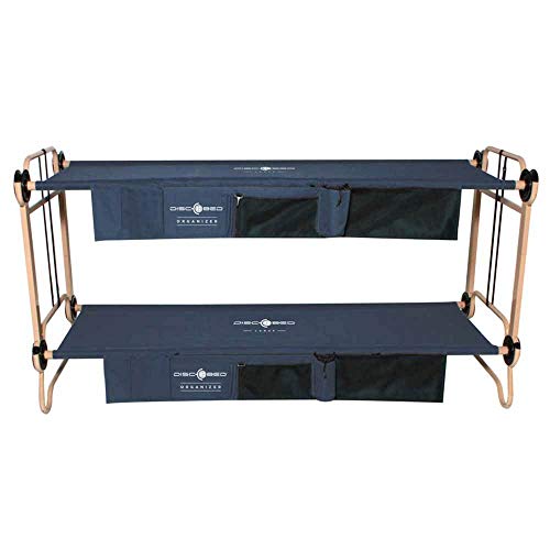 Disc-O-Bed Large Cam-O-Bunk Cot with Organizers - Thumbnail 2