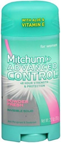 Mitchum for Women Advanced Control Anti-Perspirant &amp; Deodorant Invisible Solid, Powder Fresh, 2.7 oz by Mitchum For Women