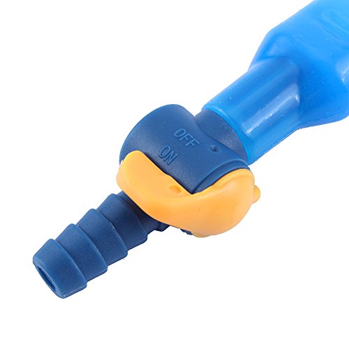 ZJKJ Straight Bite Valve Hydration Pack With Cover for Camelbak Platypus Mouthpiece Nozzle Cycle Sports Packs Bladder