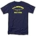 Popfunk Star Trek USS Enterprise T Shirt (Medium) Navy