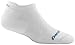 Darn Tough Women's Vertex No Show Tab Ultra-Light Cushion Sock (Medium, White)