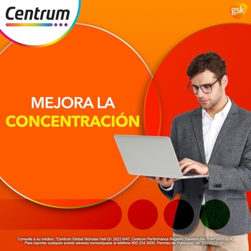 Centrum Multivitamínico Performance Frasco con 30 tabletas