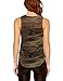 ASMAX haoduoyi Women's Irresistible Floaty Swing Tank Military Camo Vest (XL)